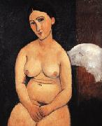Amedeo Modigliani Seated Nude Spain oil painting artist